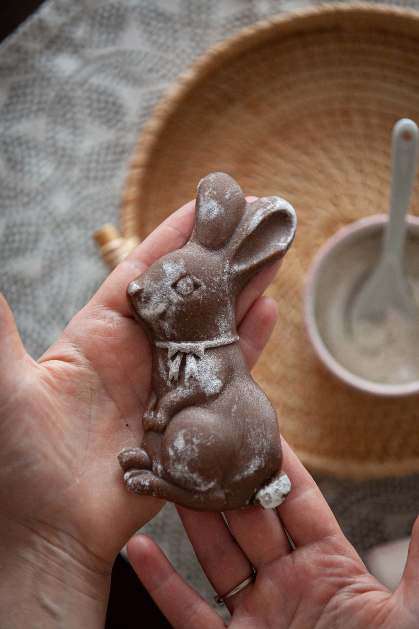 Keksform "Bunny small" aus Buchenholz