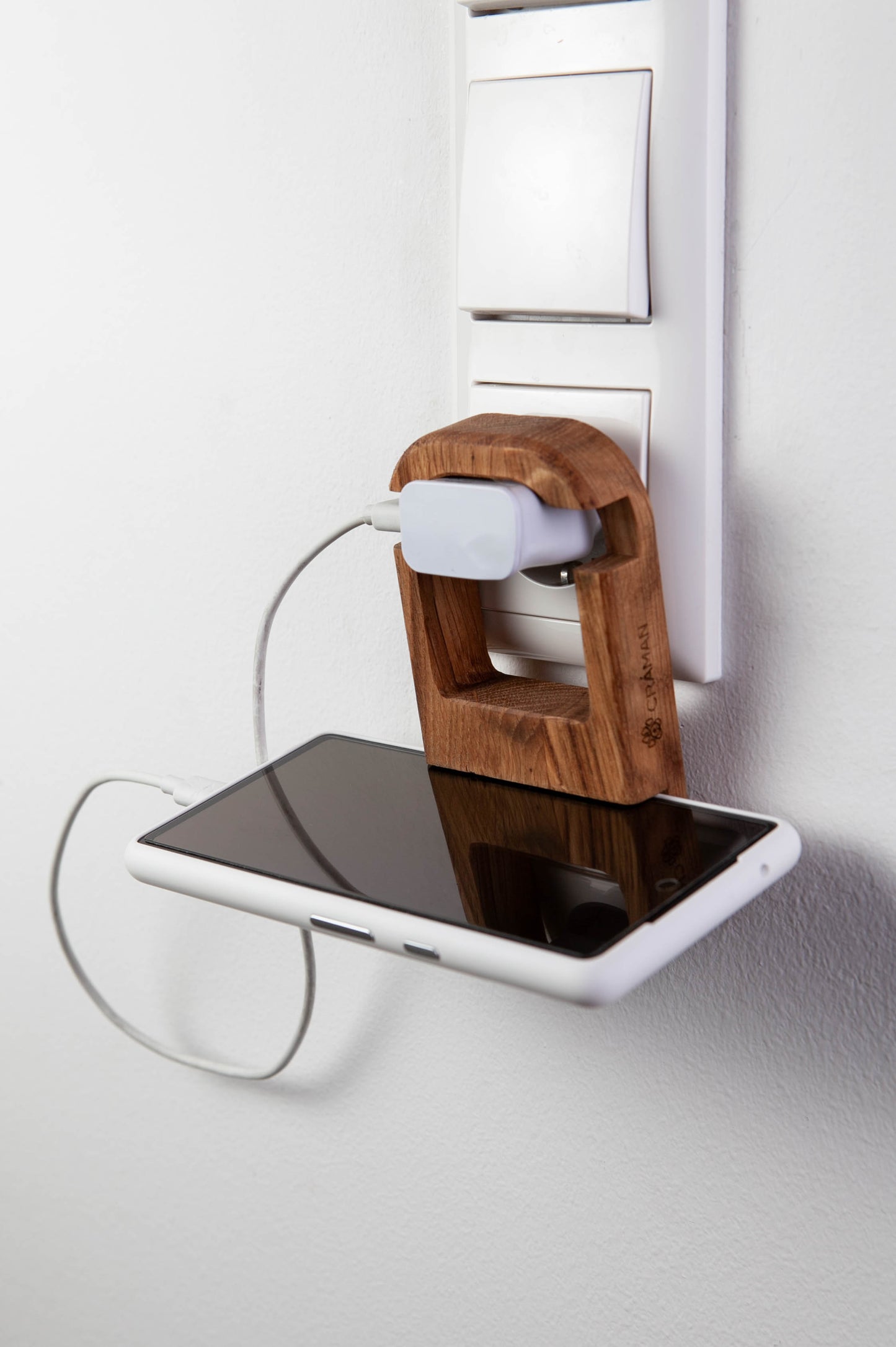 Tischtelefonhalter, Halter für die Reise
