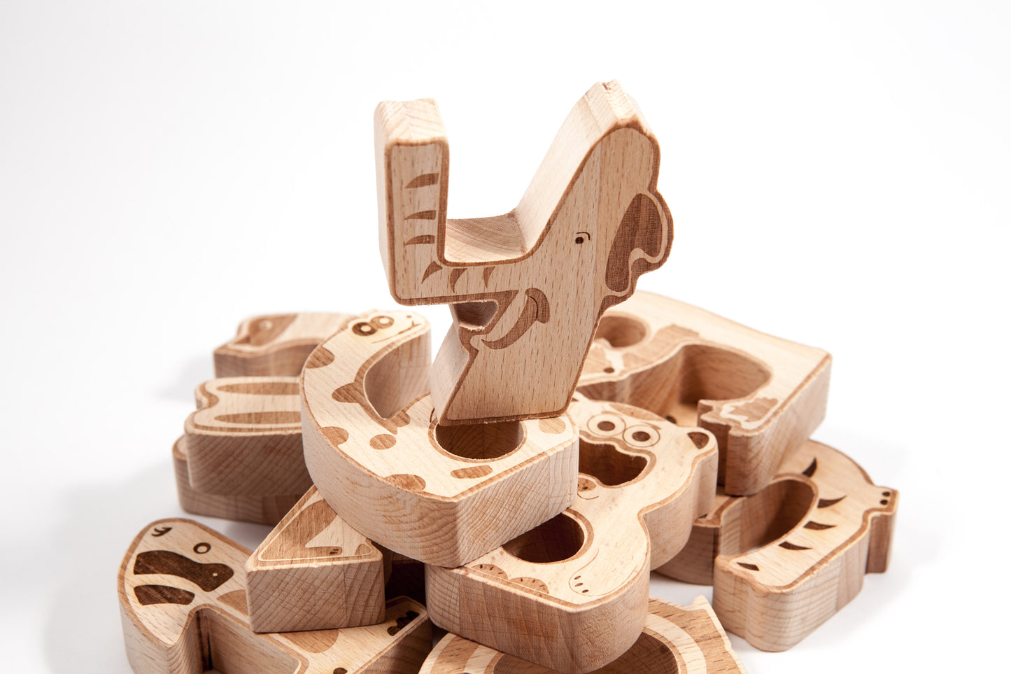 Holzspiel “ZooDigits”