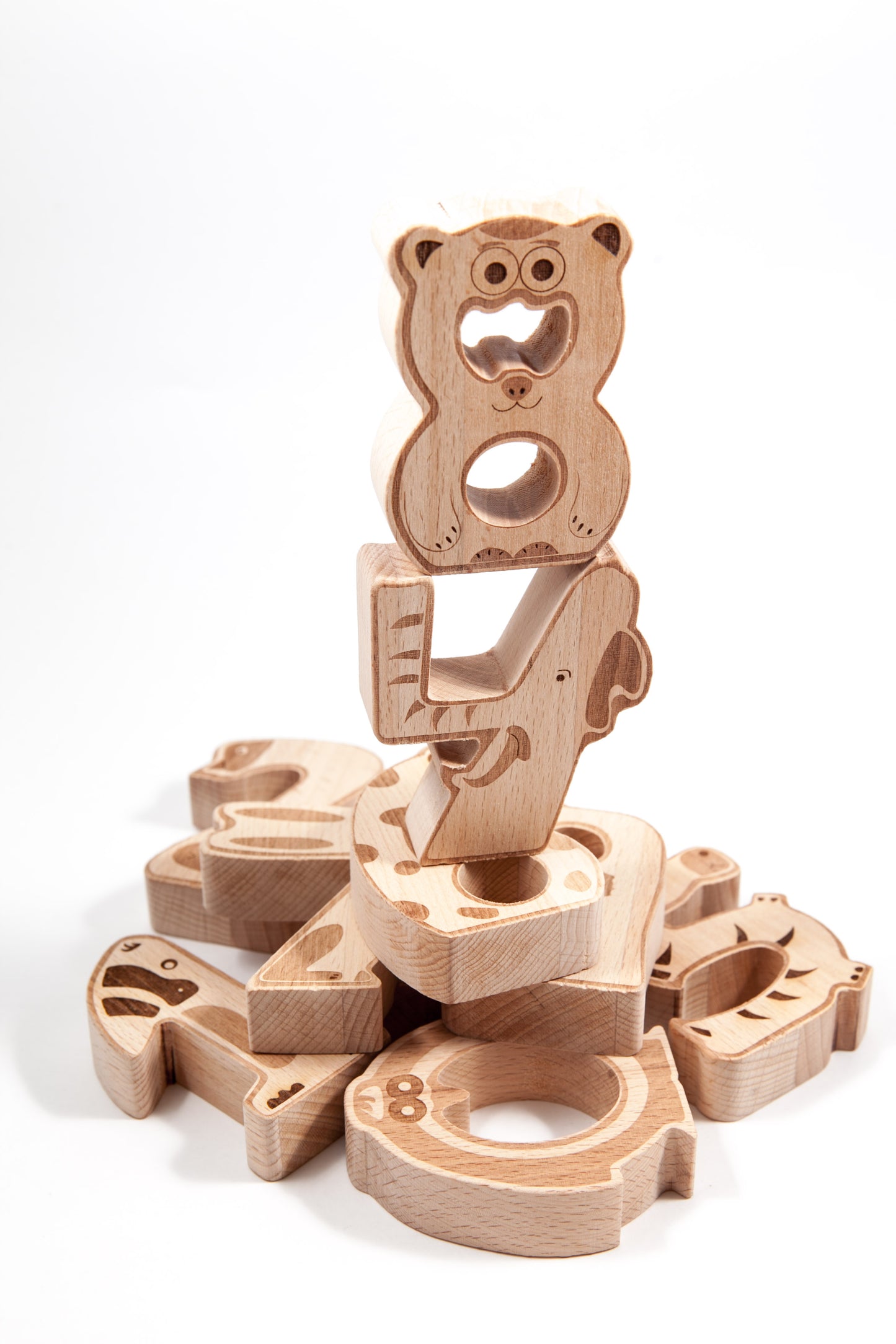 Holzspiel “ZooDigits”