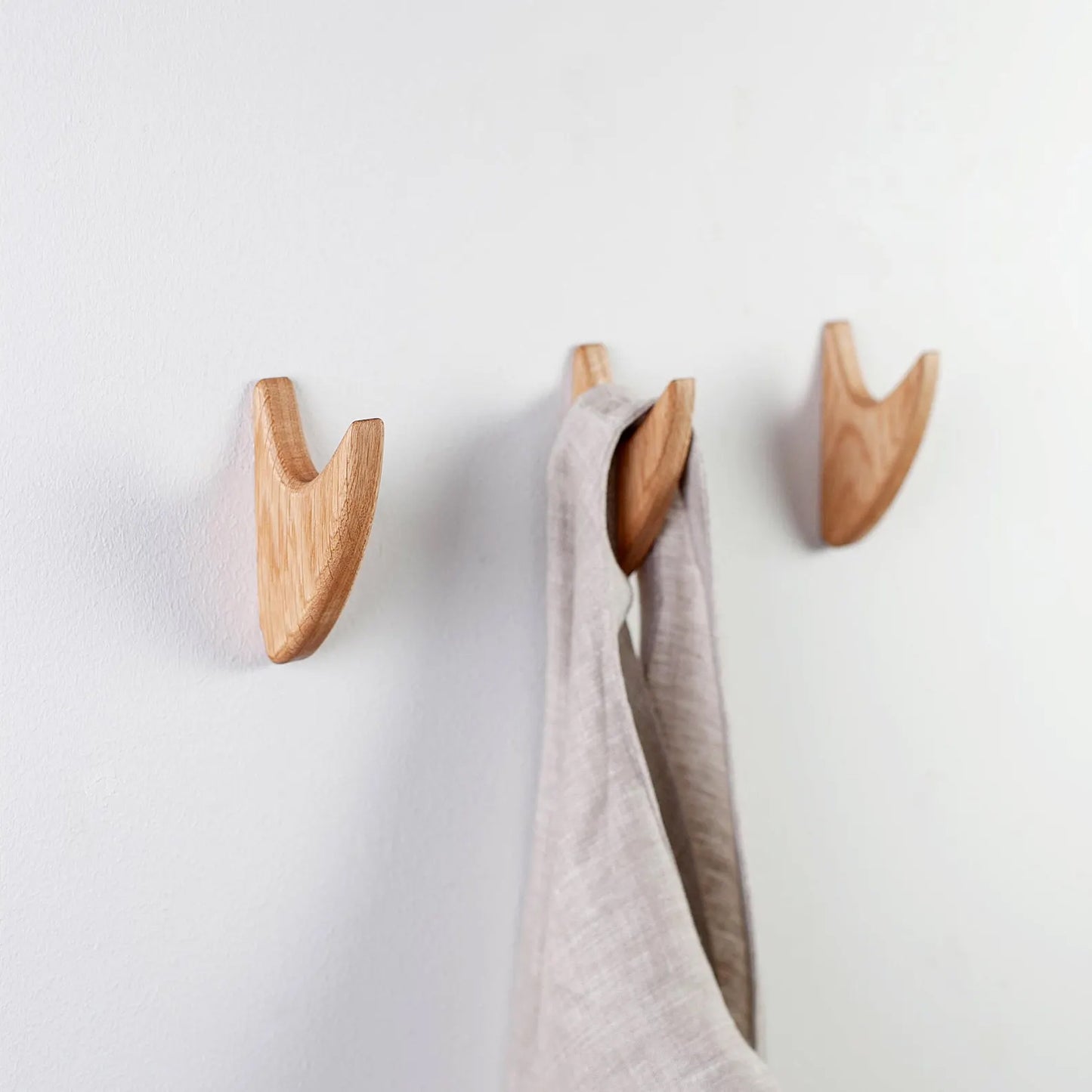 Selbstklebenden Haken Eichenholz, Craman #SA3