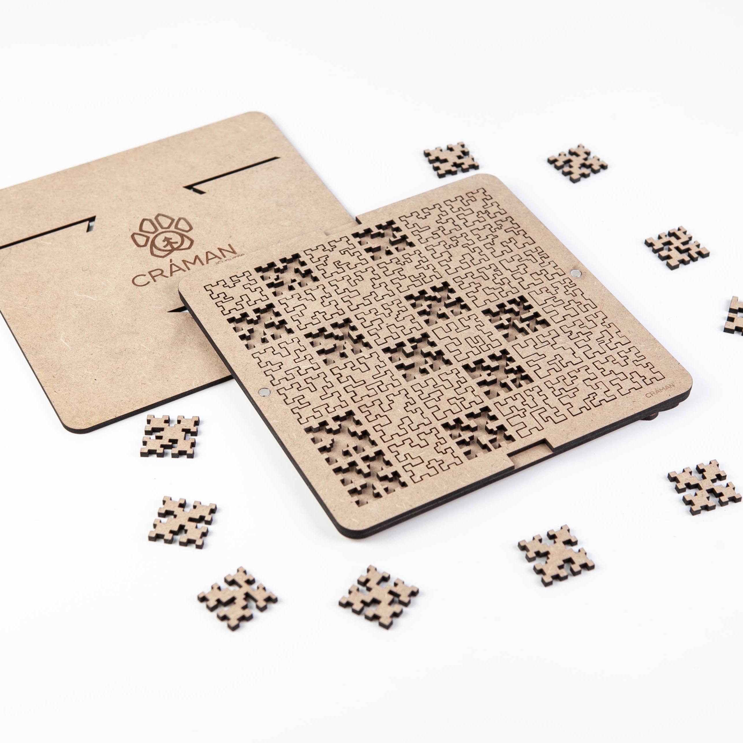 Wooden sales fractal puzzle