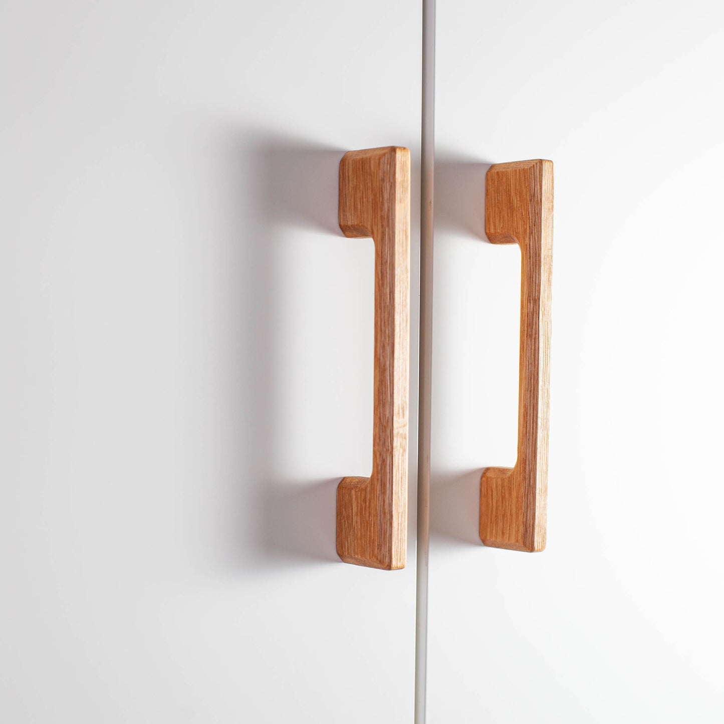 Klassische Eichengriffe/Türgriffe für IKEA-Schränke, Version „45“