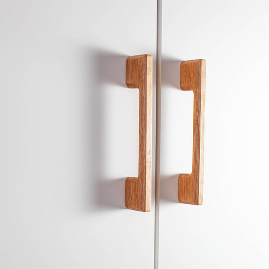 Klassische Eichengriffe/Türgriffe für IKEA-Schränke, Version „45“