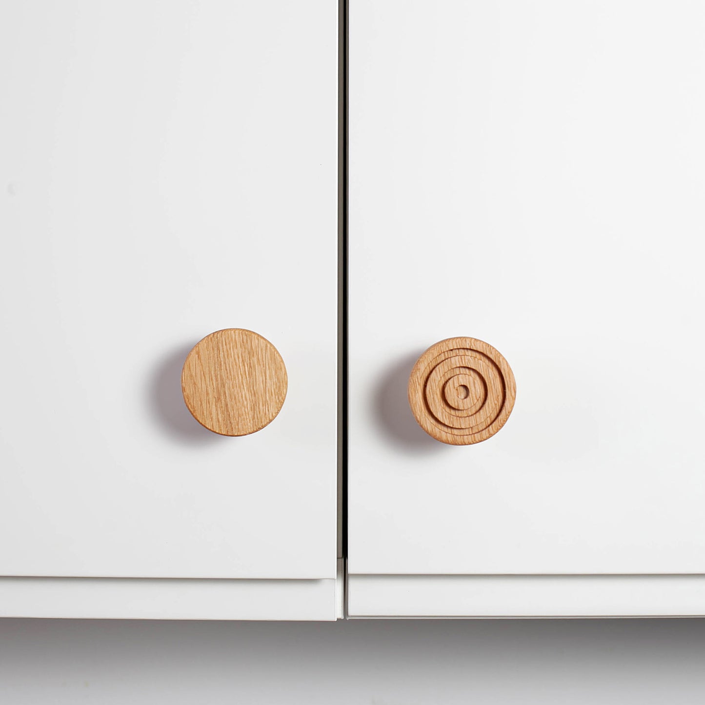 Möbelholzgriff Kreis, Craman #17-1