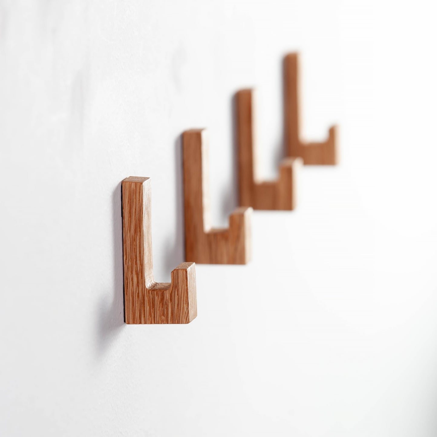 Selbstklebenden Haken Eichenholz, Craman #SADH Minimalist, 1 Stück