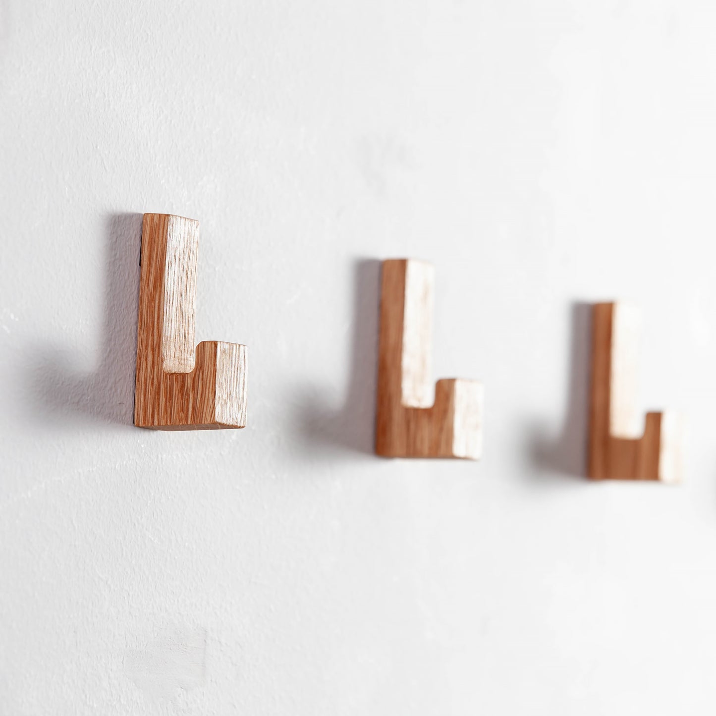 Selbstklebenden Haken Eichenholz, Craman #SADH Minimalist, 1 Stück