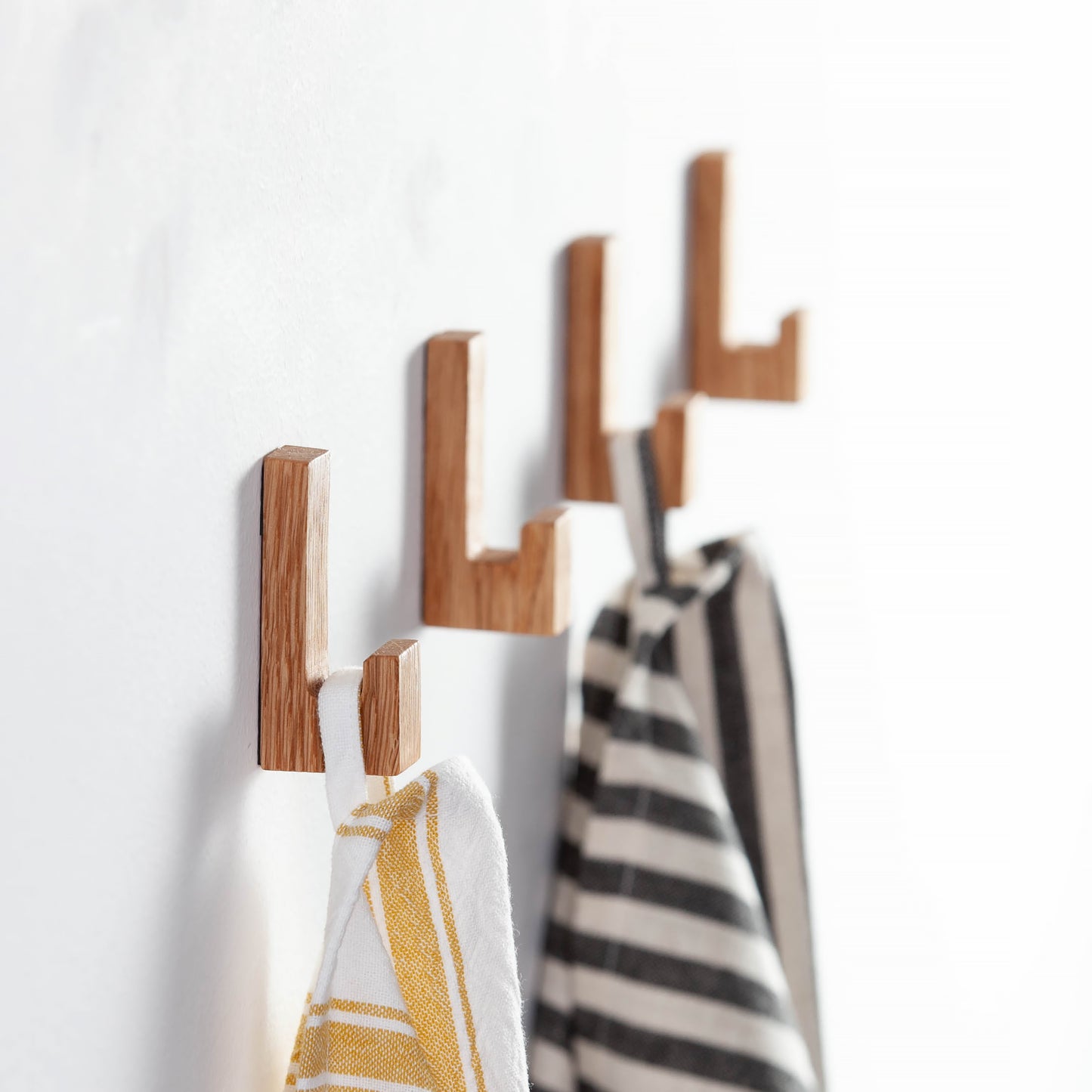 Selbstklebenden Haken Eichenholz, Craman #SADH Minimalist, 1 Stück