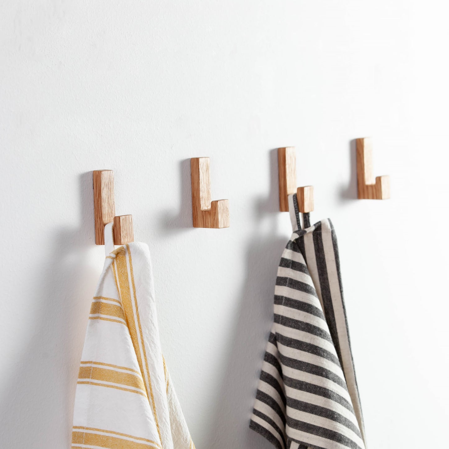 Selbstklebenden Haken Eichenholz, Craman #SADH Minimalist, 1 Stück