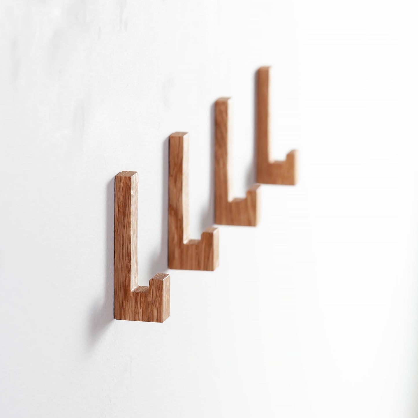 Selbstklebenden Haken Eichenholz, Craman #SADH Minimalist, 1 Stück