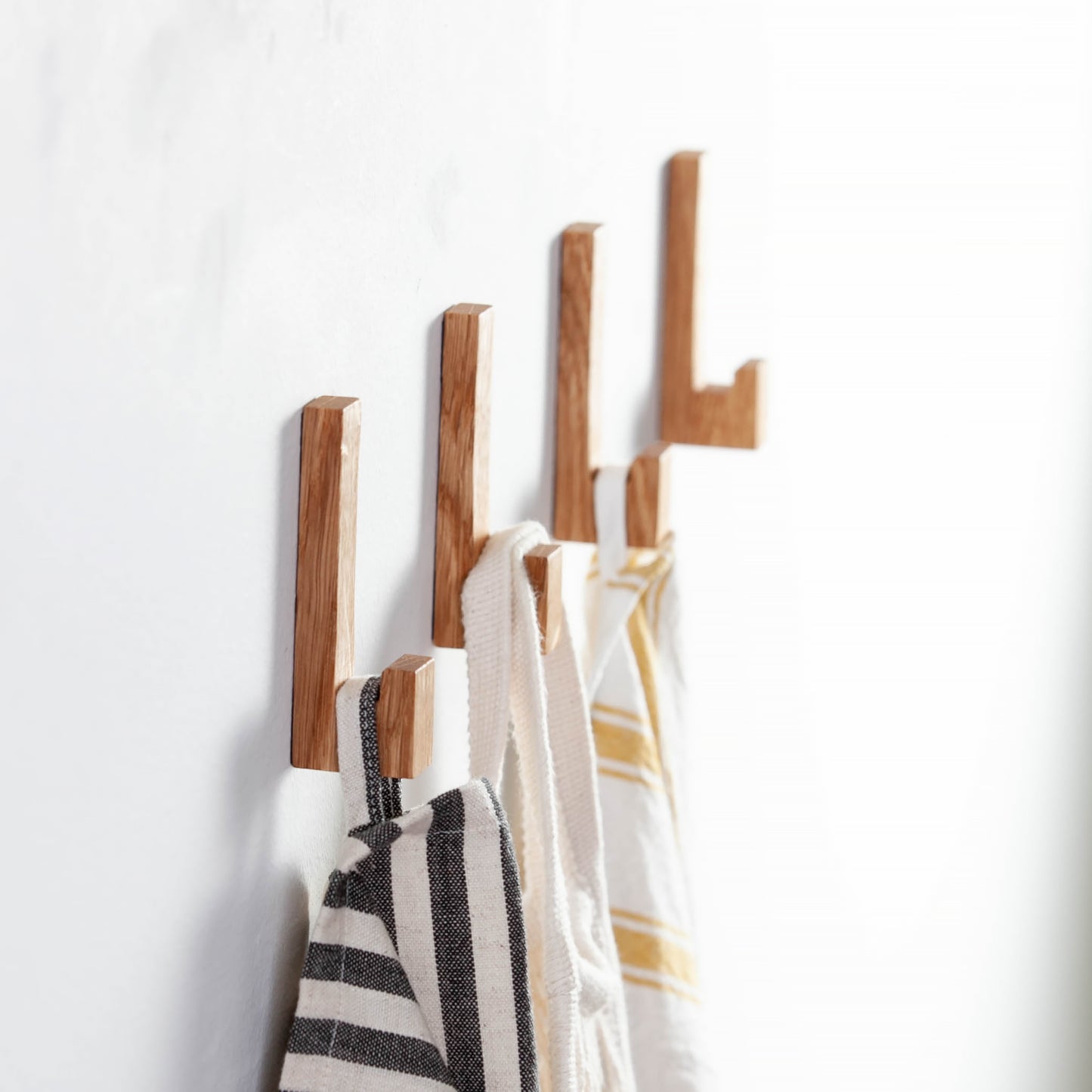 Selbstklebenden Haken Eichenholz, Craman #SADH Minimalist, 1 Stück