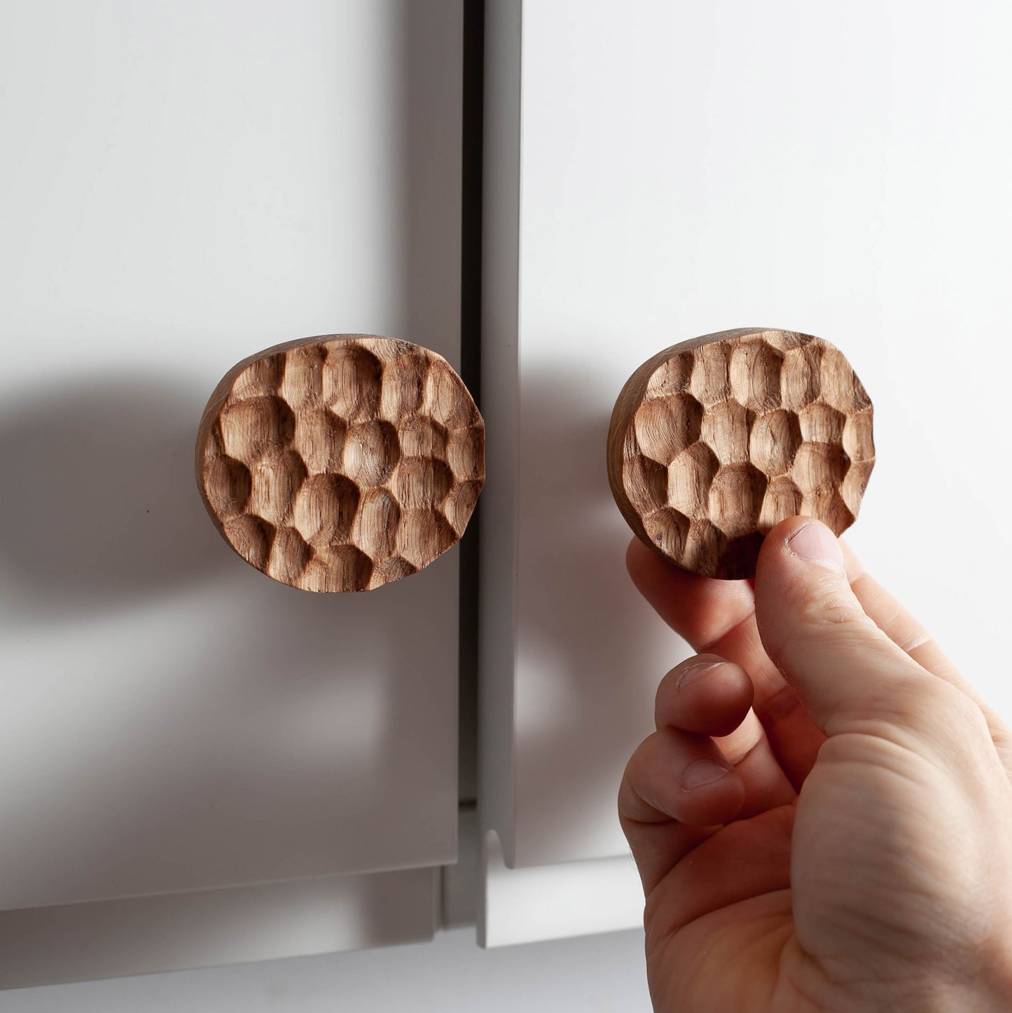 Möbelholzgriff Hammered Handle V1, Craman