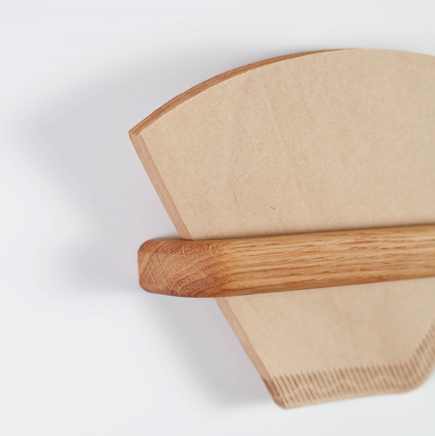 Kaffeefilter-Halter, Eiche