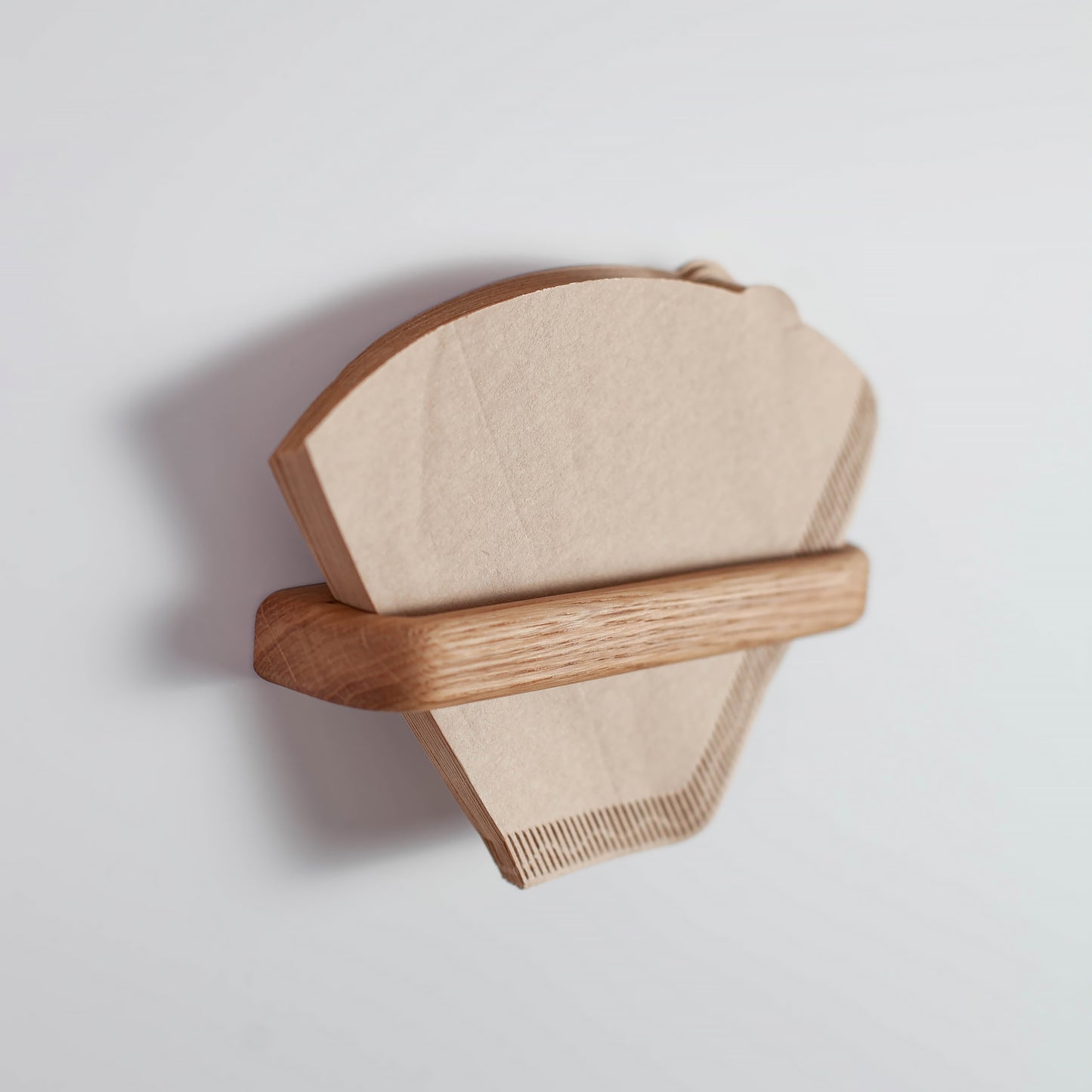 Kaffeefilter-Halter, Eiche