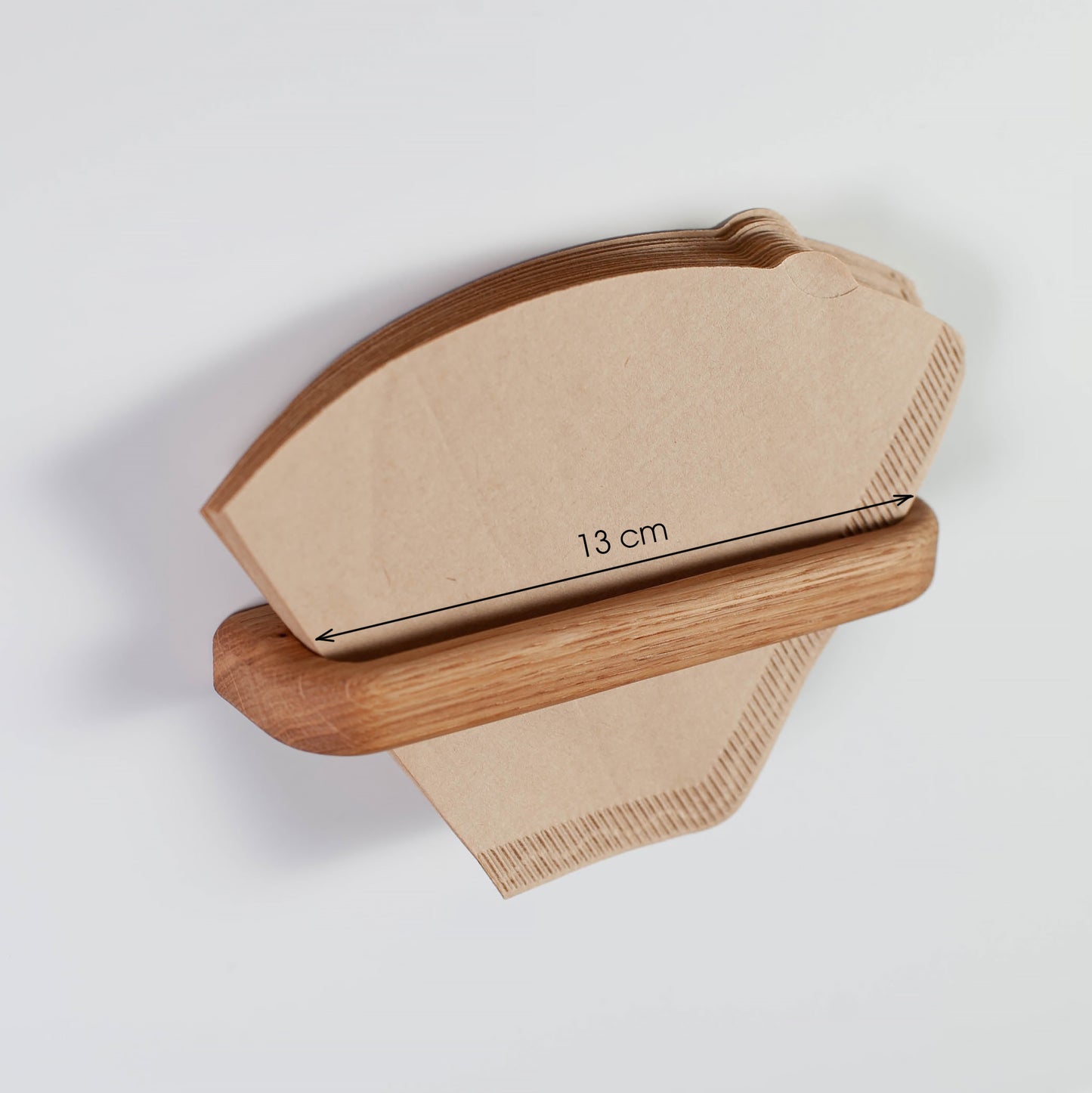 Kaffeefilter-Halter, Eiche