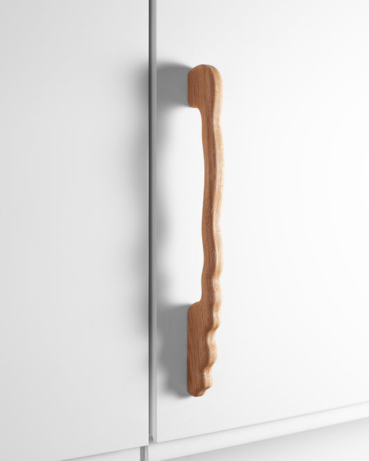 Poignées de porte en chêne pour meubles IKEA, modèle droit 1