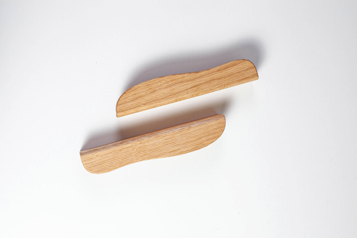 Poignées verticales en chêne pour meubles IKEA Wave