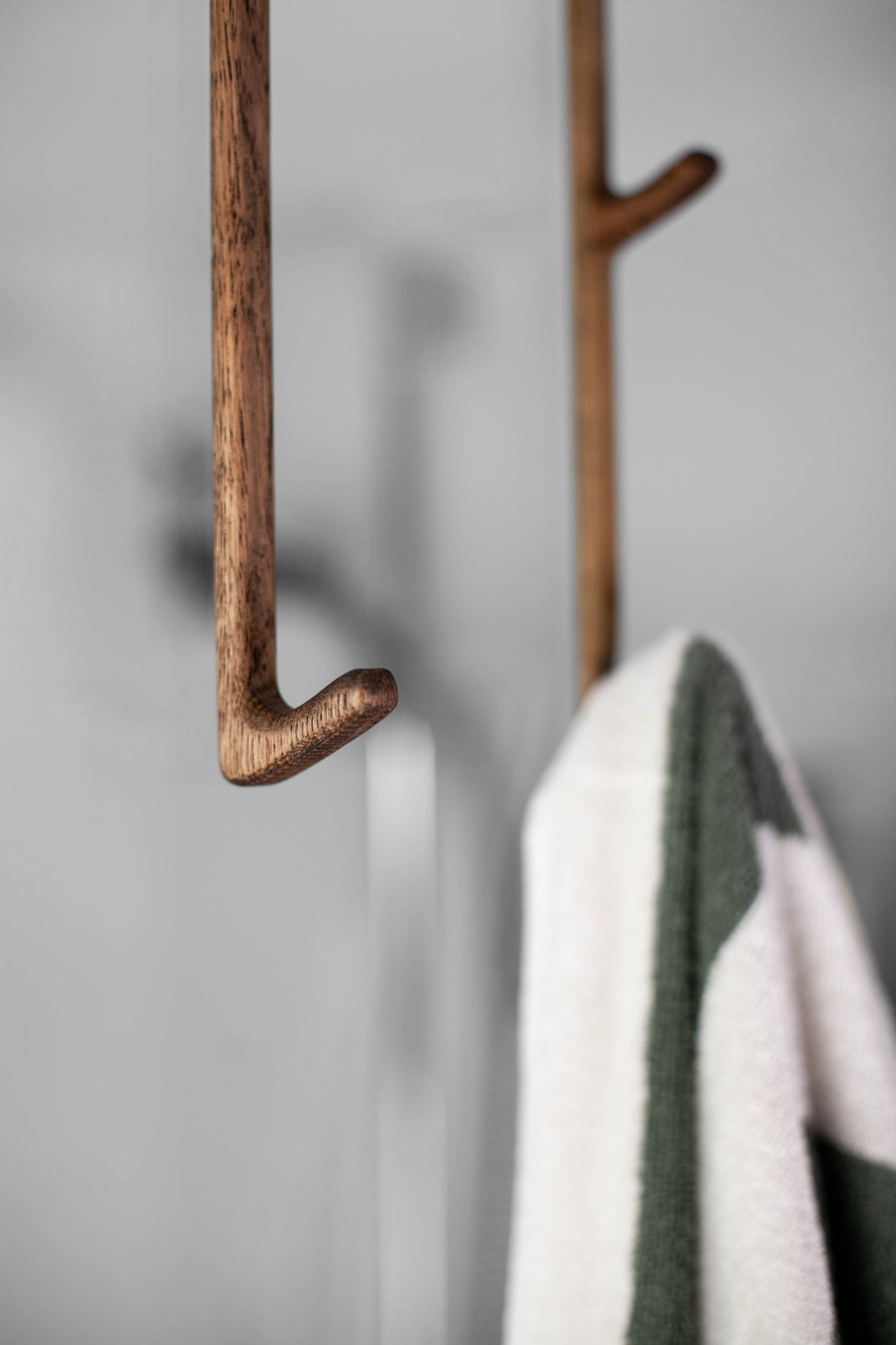 Oak towel rail, Craman #122