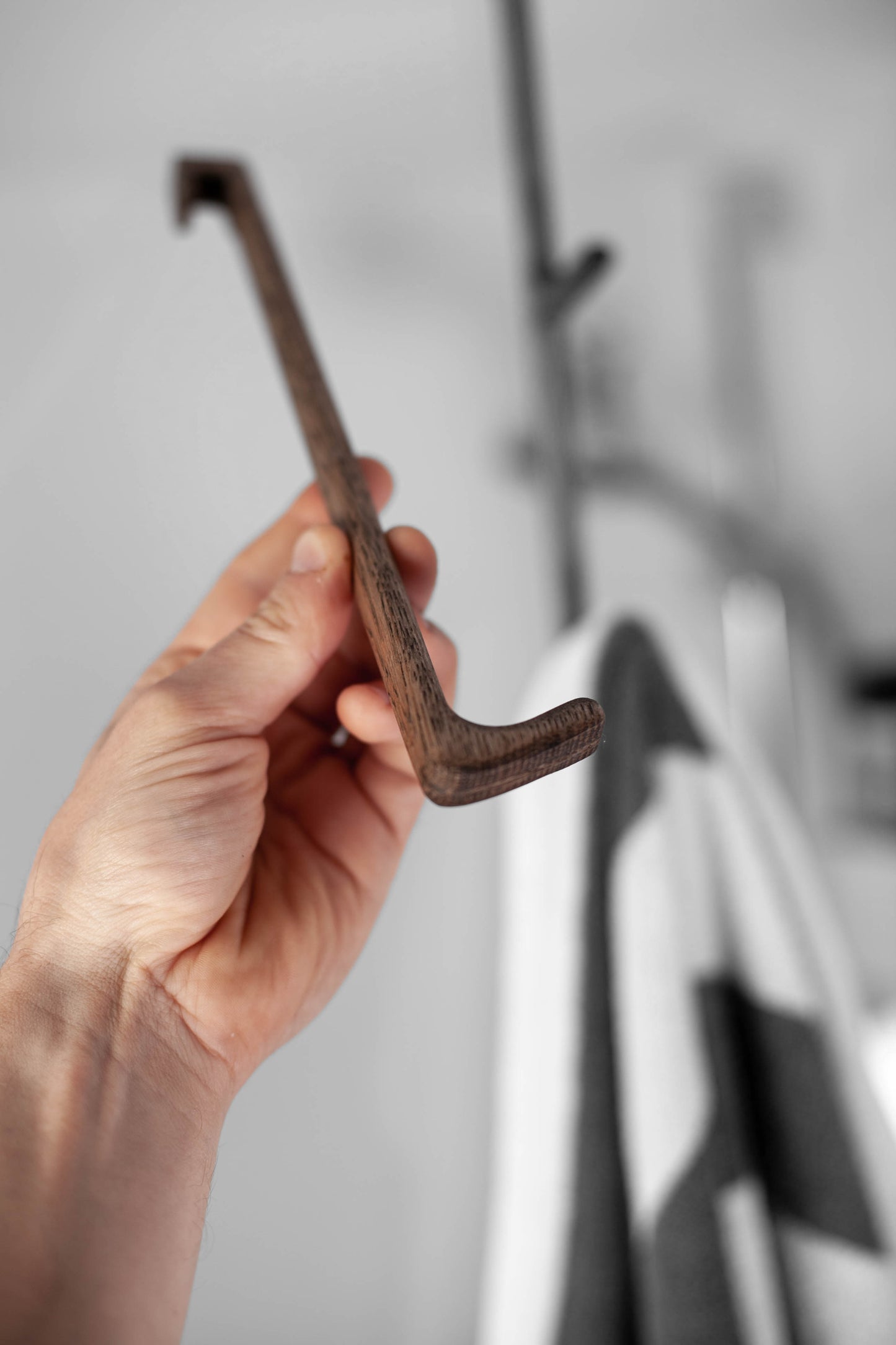 Oak towel rail, Craman #122