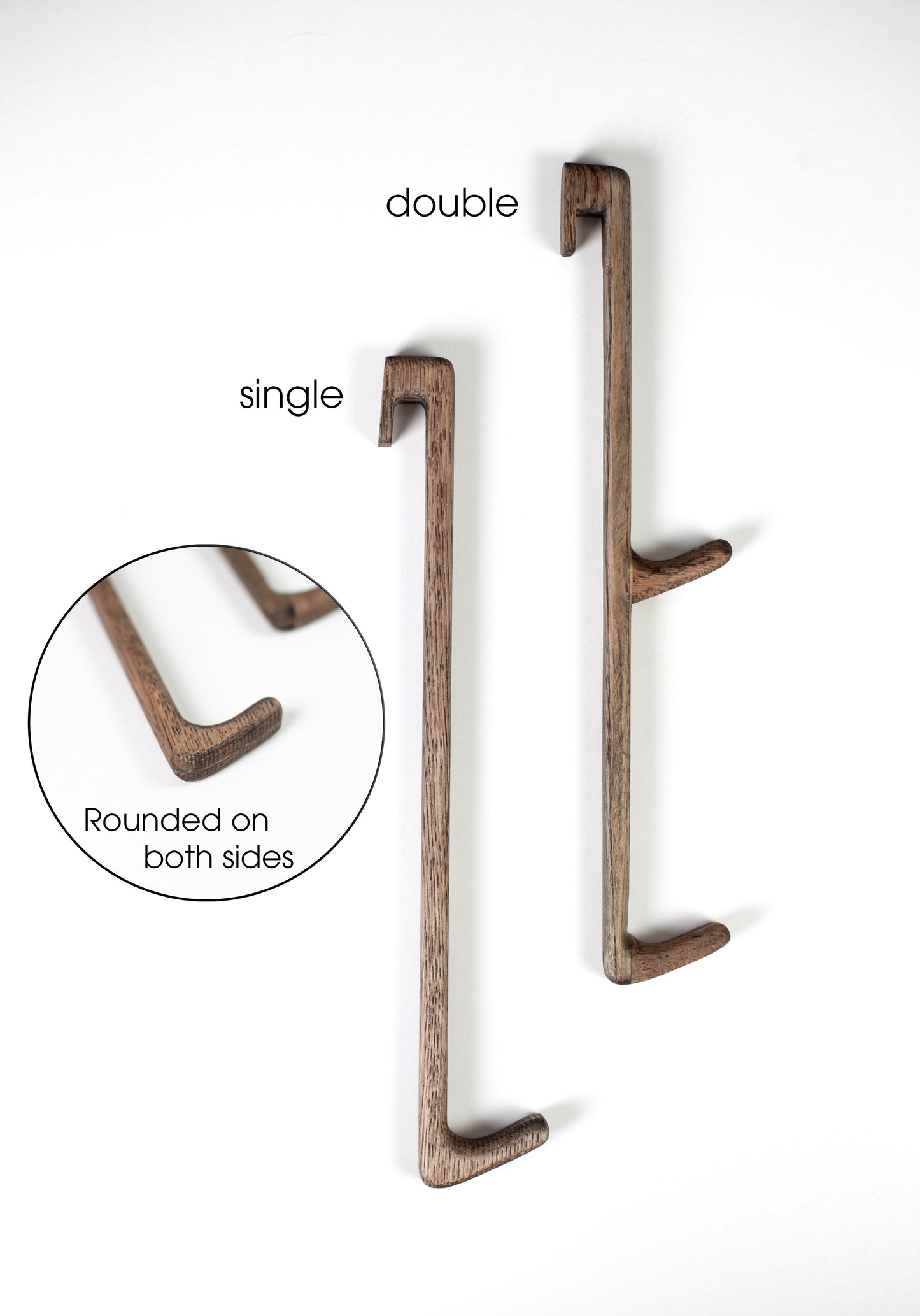 Oak towel rail, Craman #122