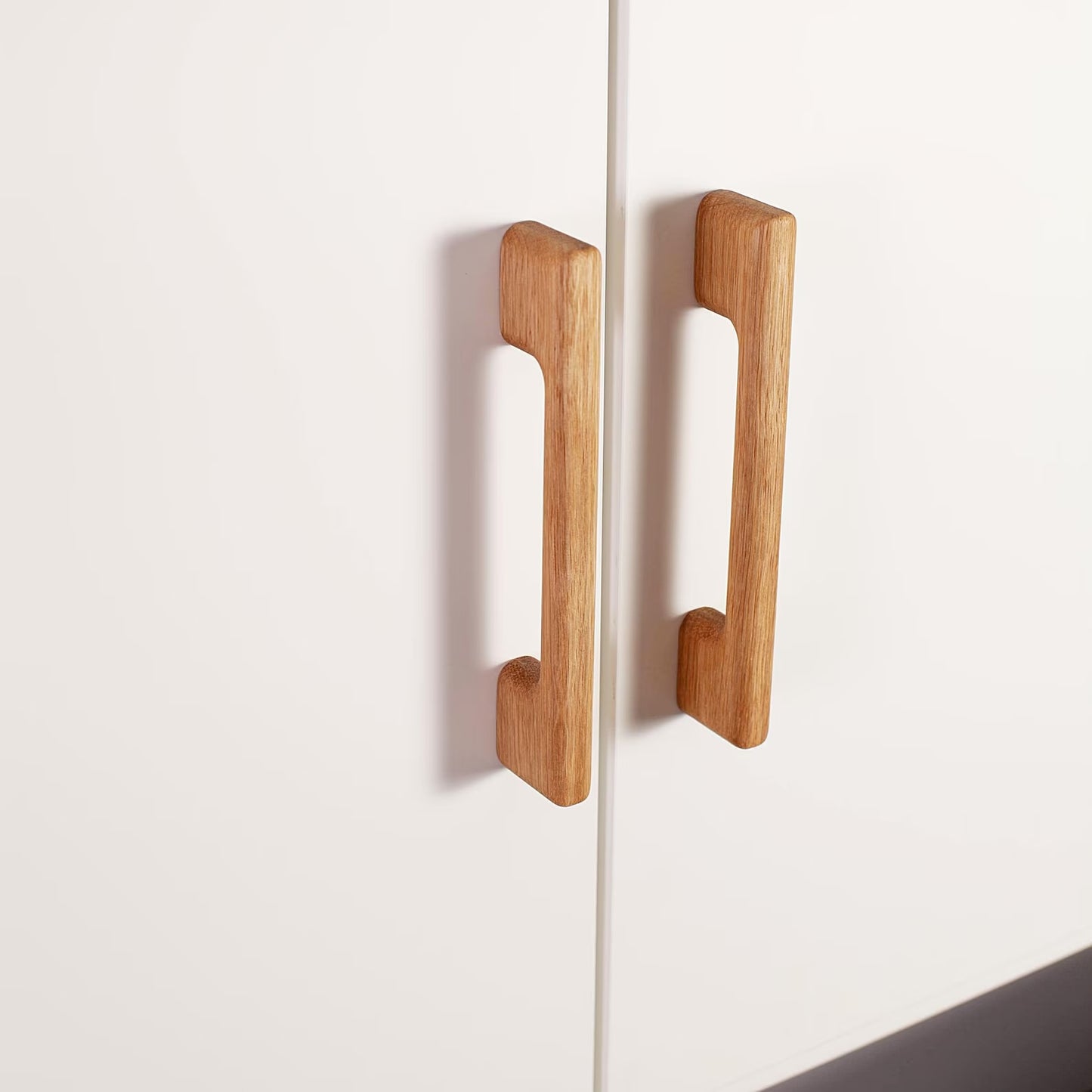 Klassische Eichengriffe/Türgriffe für IKEA-Schränke, Version „R6“