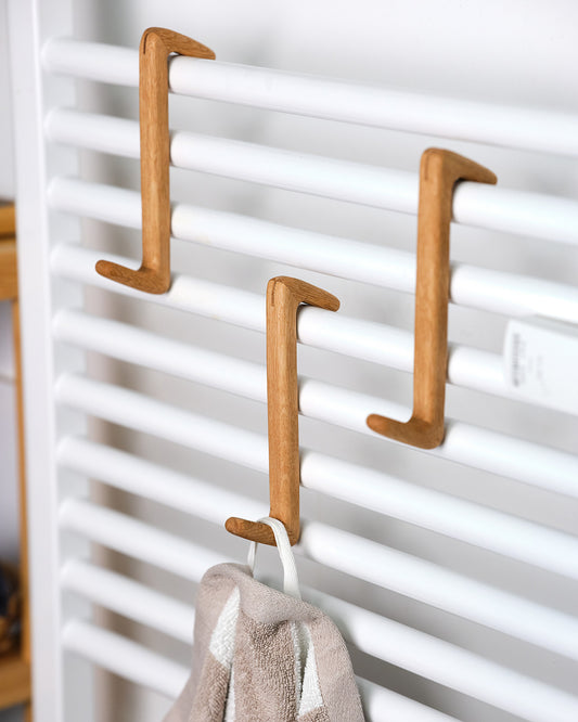 Handtuchhalter aus Eichenholz, Craman #21