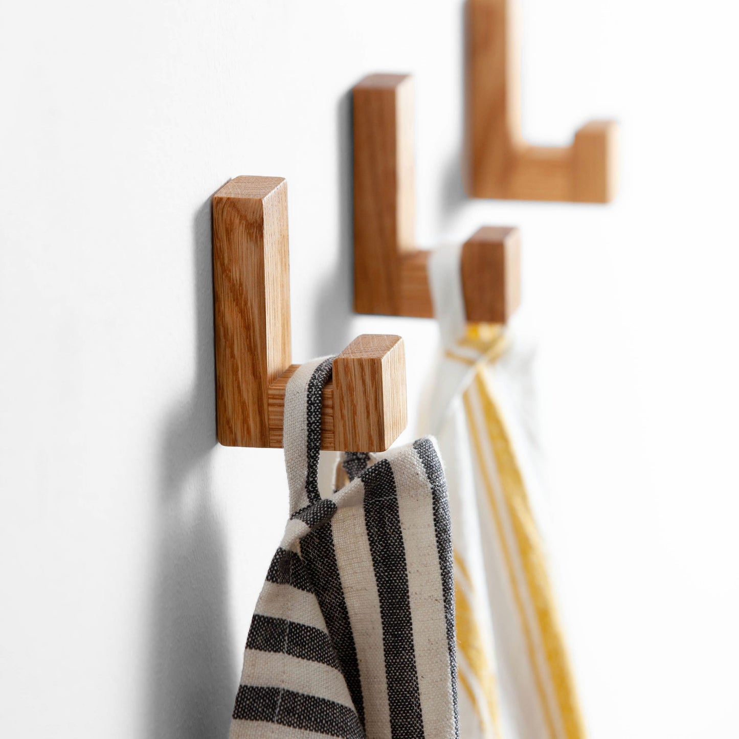 Selbstklebenden Haken Eichenholz, Craman #SADH5 S