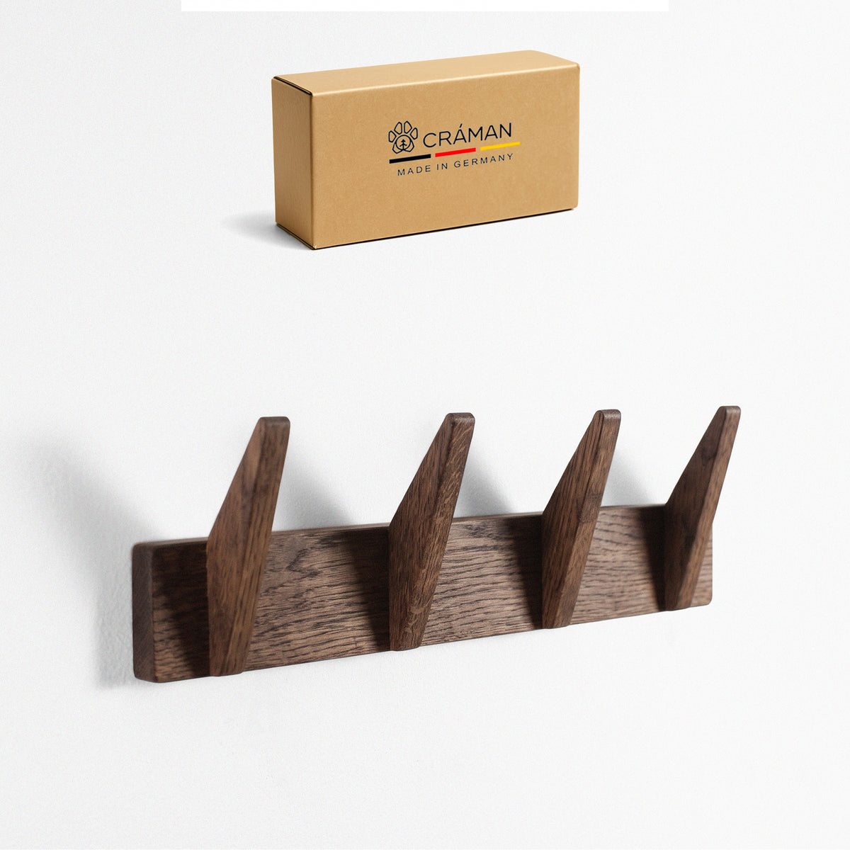Wandgarderobe aus Eiche N1